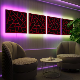 Acoustic Panels "Skyross" with RGB Backlight
