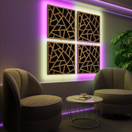 Acoustic Panels "Skyross" with RGB Backlight