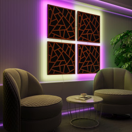 Acoustic Panels "Skyross" with RGB Backlight