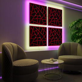 Acoustic Panels "Skyross" with RGB Backlight