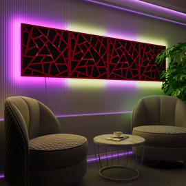 Acoustic Panels "Skyross" with RGB Backlight Together version