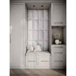 Decorative fabric velvet panels «Soft Long»