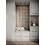 Decorative fabric velvet panels «Soft»