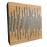 Sound Absorbing Acoustic Panel «Wave Fabric» Oak