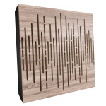 Sound Absorbing Acoustic Panel «Wave Fabric» Sonoma