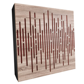 Sound Absorbing Acoustic Panel «Wave Fabric» Sonoma