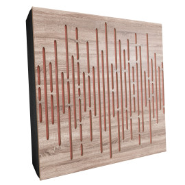 Sound Absorbing Acoustic Panel «Wave Fabric» Sonoma