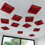 Decorative Acoustic Ceiling Panel “Wave-mini”