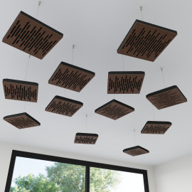Decorative Acoustic Ceiling Panel “Wave-mini”