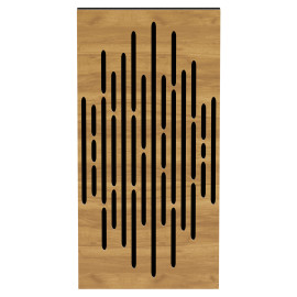 Narrow Sound Absorption-Diffuse Acoustic Panel «Wave»