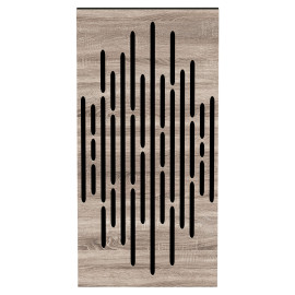 Narrow Sound Absorption-Diffuse Acoustic Panel «Wave»