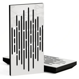 Narrow Sound Absorption-Diffuse Acoustic Panel «Wave»