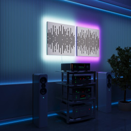 Acoustic Panels "Wave" with RGB Backlight