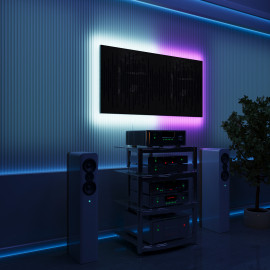 Acoustic Panels "Wave" with RGB Backlight Together version