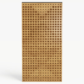 Narrow Acoustic Panel "WILDS-F Fabric" Oak