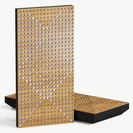 Narrow Acoustic Panel "WILDS-F Fabric" Oak