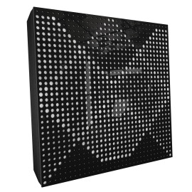 Sound Absorbing Acoustic Panel «Wilds Fabric» Black Gloss