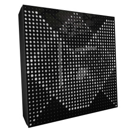 Sound Absorbing Acoustic Panel «Wilds Fabric» Black Gloss