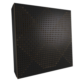 Sound Absorbing Acoustic Panel «Wilds Fabric» Black