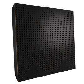 Sound Absorbing Acoustic Panel «Wilds Fabric» Black