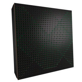 Sound Absorbing Acoustic Panel «Wilds Fabric» Black