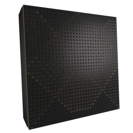 Sound Absorbing Acoustic Panel «Wilds Fabric» Black