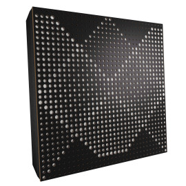 Sound Absorbing Acoustic Panel «Wilds Fabric» Black