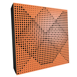 Sound Absorbing Acoustic Panel «Wilds Fabric» Cherry