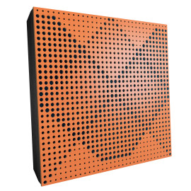 Sound Absorbing Acoustic Panel «Wilds Fabric» Cherry