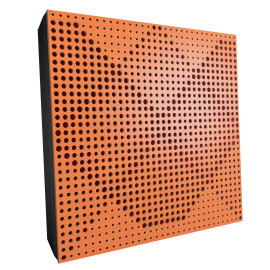 Sound Absorbing Acoustic Panel «Wilds Fabric» Cherry