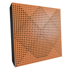 Sound Absorbing Acoustic Panel «Wilds Fabric» Cherry
