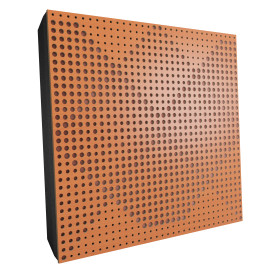 Sound Absorbing Acoustic Panel «Wilds Fabric» Cherry