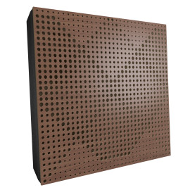 Sound Absorbing Acoustic Panel «Wilds Fabric» Nut