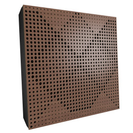 Sound Absorbing Acoustic Panel «Wilds Fabric» Nut