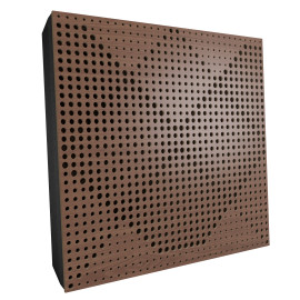 Sound Absorbing Acoustic Panel «Wilds Fabric» Nut