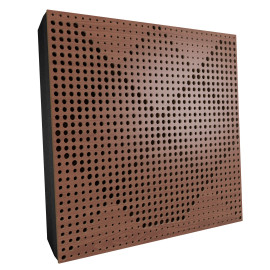 Sound Absorbing Acoustic Panel «Wilds Fabric» Nut