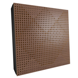 Sound Absorbing Acoustic Panel «Wilds Fabric» Nut