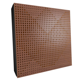 Sound Absorbing Acoustic Panel «Wilds Fabric» Nut