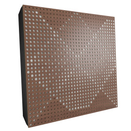 Sound Absorbing Acoustic Panel «Wilds Fabric» Nut