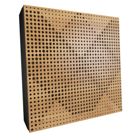 Sound Absorbing Acoustic Panel «Wilds Fabric» Oak