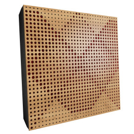 Sound Absorbing Acoustic Panel «Wilds Fabric» Oak