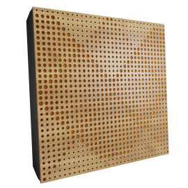 Sound Absorbing Acoustic Panel «Wilds Fabric» Oak