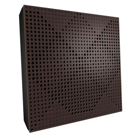 Sound Absorbing Acoustic Panel «Wilds Fabric» Wenge
