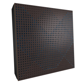 Sound Absorbing Acoustic Panel «Wilds Fabric» Wenge