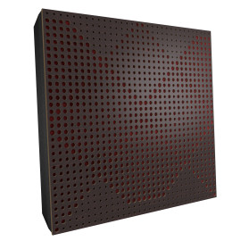 Sound Absorbing Acoustic Panel «Wilds Fabric» Wenge