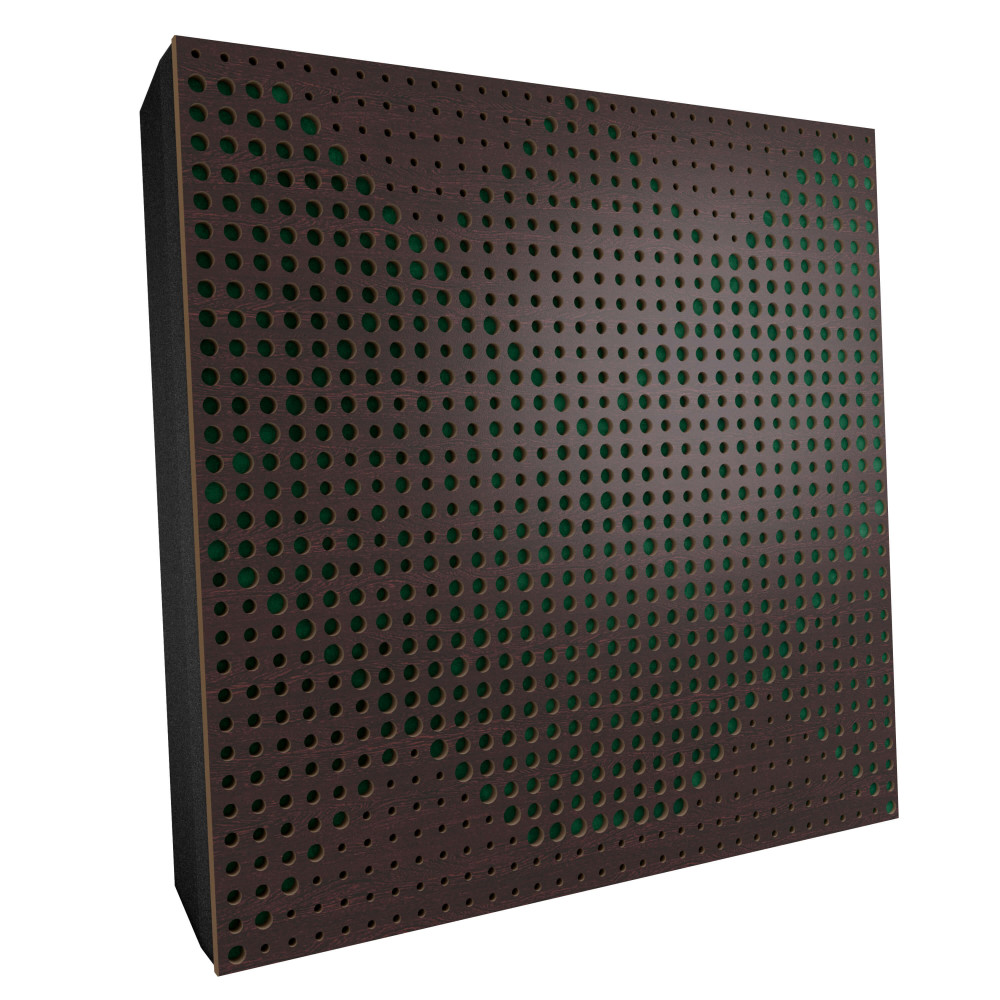 Sound Absorbing Acoustic Panel «Wilds Fabric» Wenge