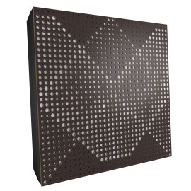 Sound Absorbing Acoustic Panel «Wilds Fabric» Wenge