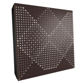 Sound Absorbing Acoustic Panel «Wilds Fabric» Wenge