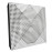 Sound Absorbing Acoustic Panel «Wilds Fabric» White Gloss