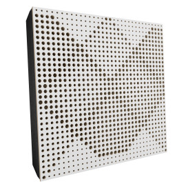 Sound Absorbing Acoustic Panel «Wilds Fabric» White
